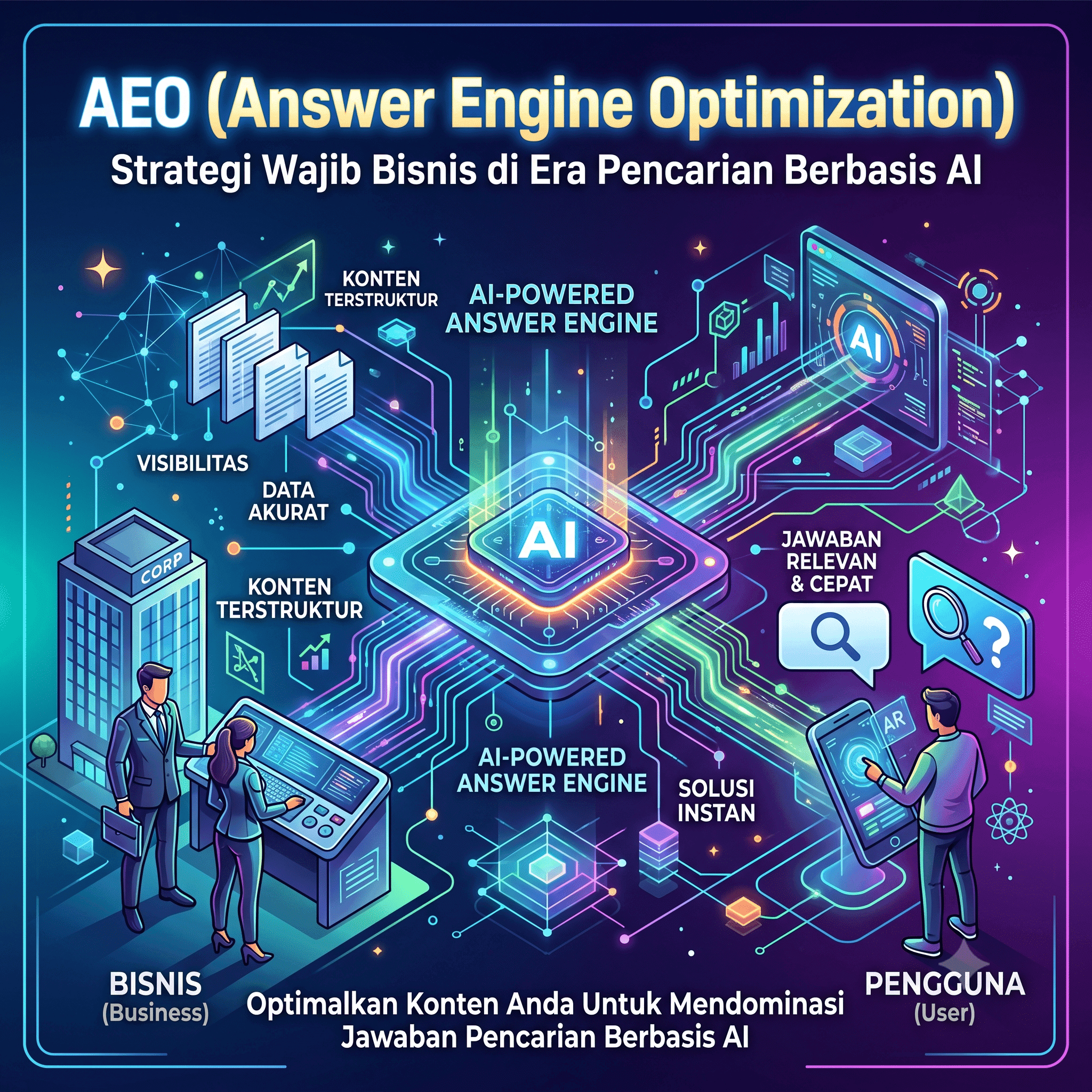 AEO (Answer Engine Optimization): Strategi Wajib Bisnis di Era Pencarian Berbasis AI